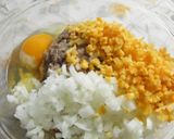 野菜たっぷり！なすのはさみ揚げポン酢風味作り方3写真