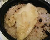 かぼちゃと鶏肉のミルフィーユ丼作り方8写真