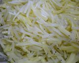 ◆簡単☆ﾎﾟﾃﾄとﾐﾝﾁのｸﾞﾗﾀﾝ◆作り方1写真