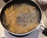 真赤なトマトとカッテージチーズ冷製パスタ作り方1写真