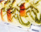 バターなし！おいっしい抹茶マーブルケーキ作り方7写真