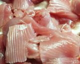 まぐろのスタミナ竜田あげ♪居酒屋風作り方5写真