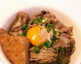 豚肉の甘辛丼(すき焼き風味)作り方2写真