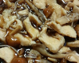 つるん♪鶏むね肉と秋のきのこのとろみ煮作り方5写真