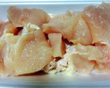 食べ盛りにピッタリ☆鶏胸肉ガーリック炒め作り方2写真