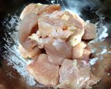 食べ盛りにピッタリ☆鶏胸肉ガーリック炒め作り方3写真