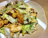 食べ盛りにピッタリ☆鶏胸肉ガーリック炒め作り方6写真