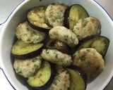 大葉入り肉団子茄子のトマソチーズ焼き♪♪作り方7写真