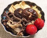 フライパンひとつで簡単さっぱり肉豆腐作り方5写真