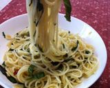 いつでも簡単♪大葉のペペロンチーノ♪作り方9写真