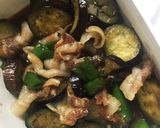 茄子と万願寺とうがらし、豚バラ甘辛炒め作り方6写真