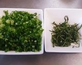 ささみ肉の和風丼作り方1写真