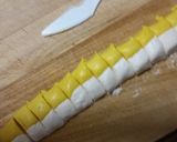 マーブル白玉 カボチャ味作り方6写真