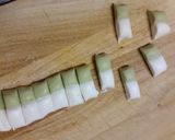 マーブル白玉 抹茶味作り方3写真