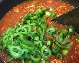豆腐とゴーヤーのトマトカレー作り方11写真