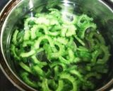 苦くない！ゴーヤとしめじのおひたし作り方5写真