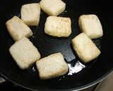 お豆腐のステーキ☆野菜と鰹節のっけ盛り☆作り方4写真