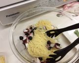 タコとベビーリーフの冷製パスタ作り方2写真