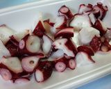 簡単おつまみ！タコとネギの炒め物♡作り方1写真