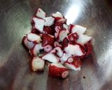 簡単おつまみ！タコとネギの炒め物♡作り方2写真