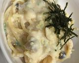 ワンポットパスタ☆豆乳めんたいクリーム作り方6写真