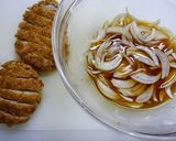 レンジで簡単！ヒレカツ丼作り方1写真