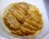 レンジで簡単！ヒレカツ丼作り方3写真