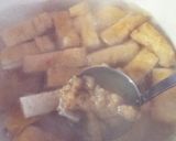 秋の味覚♪さつまいもの味噌汁作り方4写真