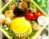 キャラ弁☆はんぺんで殺せんせー作り方4写真