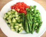 クスクス♡レモンサラダ夏野菜編【ドイツ】作り方1写真