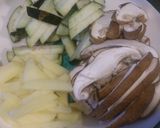 茄子とチーズのひき肉春巻き作り方1写真
