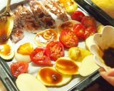 《並べて焼くだけ！》香草オーブン焼き作り方2写真