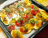 《並べて焼くだけ！》香草オーブン焼き作り方3写真