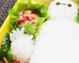 こんにちは、私はベイマックス…キャラ弁作り方3写真
