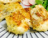 鶏胸肉の香草ダブルチーズカツレツ❤️作り方7写真