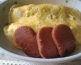 簡単♪厚切りハムのコロコロにんにく焼き作り方4写真