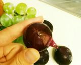 お弁当用にブドウの飾り切り作り方5写真