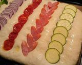 ふわふわモッチリ♪野菜のせフォカッチャ作り方10写真