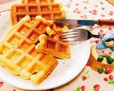 HMで＊超簡単！美味なモチモチワッフル作り方5写真