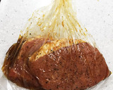 ストレス発散！揚げない豚カツ用肉活用法作り方3写真