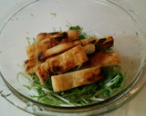 水菜と焼き油揚げのお浸し作り方4写真