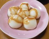 白玉だんご♡ロイヤルミルクティーソース作り方6写真