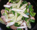 焼鳥のタレで簡単☆鶏肉と白ネギの甘辛炒め作り方5写真
