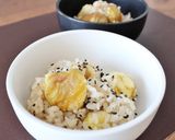 レンジで簡単！ジャポネのホクホク栗ごはん作り方5写真