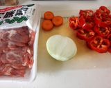 パプリカの肉詰め作り方1写真