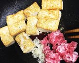 にんにくと味覇で作る！ゴーヤチャンプル作り方3写真