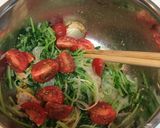 あっという間♪豆苗+帆立のナムル風サラダ作り方5写真