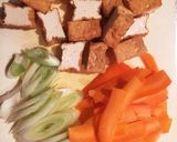 厚揚げと人参の甘味噌炒め作り方1写真