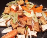 厚揚げと人参の甘味噌炒め作り方3写真