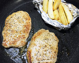 ストレス発散！揚げない豚カツ用肉活用法作り方6写真